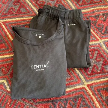 TENTIAL BAKUNE Mesh 리커버리 의류 S 사이즈 블랙