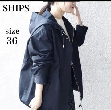 SHIPS 마운틴 파카 네이비 36 (S~M)