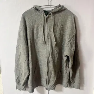 wild fable [ XS ] 그레이 집업 후드티 속기모 심플