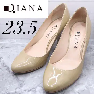 [ 205 ] DIANA 다이애나 펌프스 에나멜 베이지 23.5