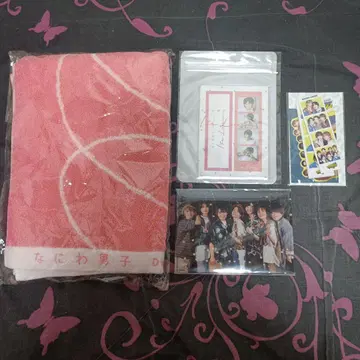 나니와단시 1st Love 타월 포토 카드 세트