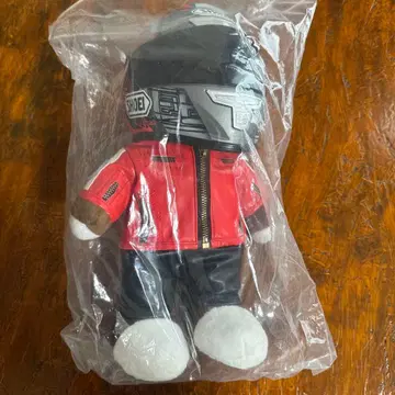 BMW 베어 라이더 봉제 인형 SHOEI 헬멧 포함