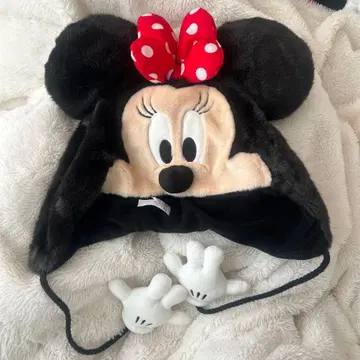 미니 마우스 귀도리 모자
