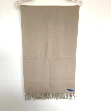 캐시미어와 울의 베이지 머플러