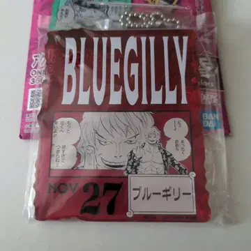 제일복권 원피스 베이스샵 복권 아크릴 블록 블루길리