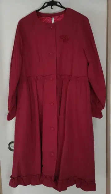 핑크하우스 크로스 그로그랭 코트 컨디션 최상