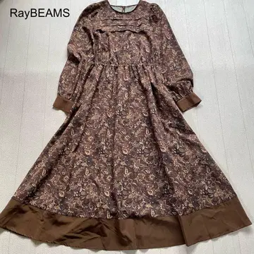 Ray BEAMS 요크턱 페이즐리 원피스 0