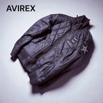 AVIREX 퀼팅 자켓 탑건 아비렉스