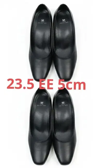 와코루 펌프스 블랙 블랙 와코루 서세스 23.5 EE 5cm 힐
