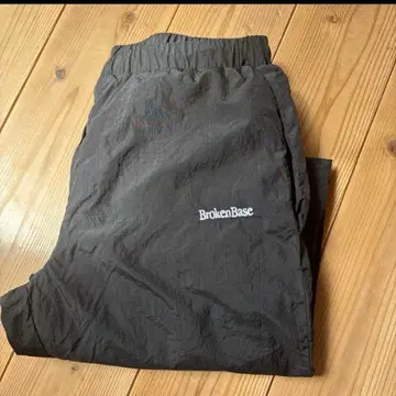 brokenbase 나일론 테크 팬츠 블랙 L 브로큰베이스