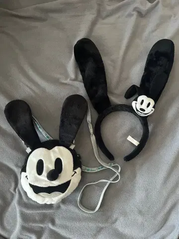 오즈월드 귀 포함 머리띠 백 세트