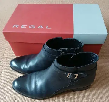REGAL 리갈 블랙 숏부츠 블랙 23.5cm