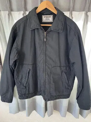 McGREGOR 오버 다이 페이드 가공 드리즐러 자켓