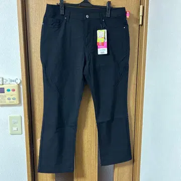 시마무라 락또 깔끔 팬츠 속기모 4L 스트레이트 블랙