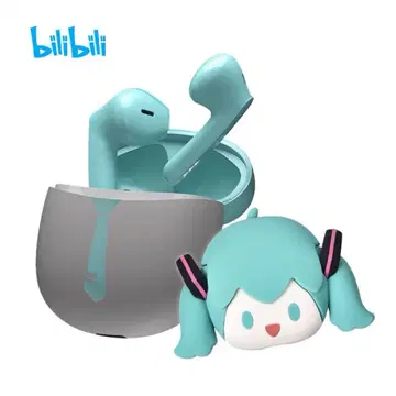 하츠네 미쿠 이어폰 헤드폰 헤드폰