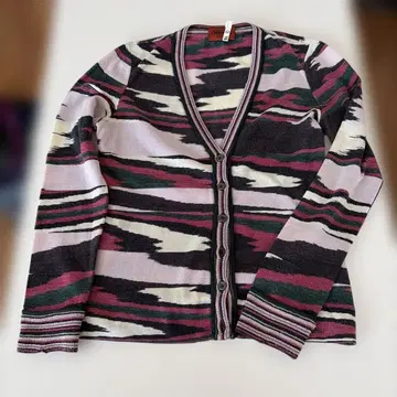 MISSONI 멀티 컬러 가디건 사이즈 38