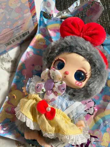 [정품] Liila's Lucky Cat 리라 그레이 봉제 인형