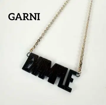 GARNI GOD BLESS YOU EXAMPLE 트리플 콜라보 목걸이