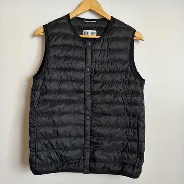 Marmot x BEAMS 블랙 다운 베스트 사이즈 S