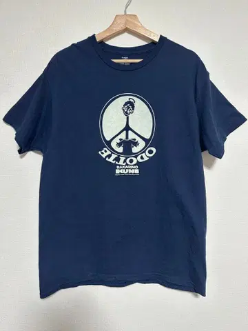 [ 오닷테바카리노쿠니 x TAPPEI ] 셔츠 네이비 사이즈 L 새상품급