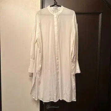 긴팔 롱 와이드 셔츠 블라우스