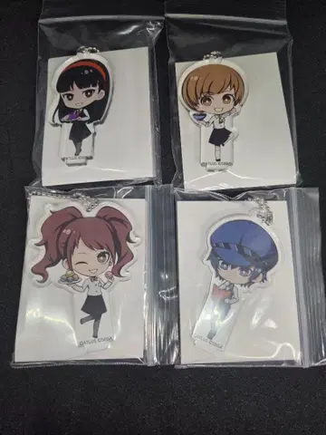 P25th 세가 콜라보 카페 아크릴 스탠드 특수 수사대 여성진 세트