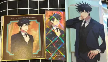 주술회전 팬페어 후시구로 메구미 랜덤 클리어 파일 랜덤 색지 구매 혜택