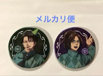 진격의 거인 선샤인 프린스 호텔 메탈 캔뱃지 리바이 한지