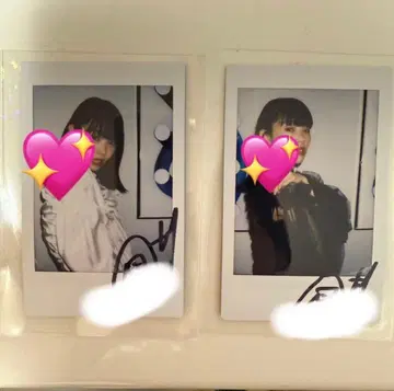 아이나 디 엔드 친필 사인 폴라로이드