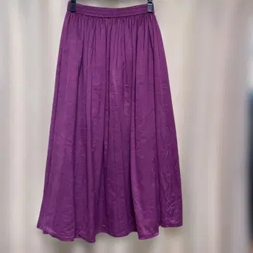 STRAWBERRY-FIELDS 퍼플 ( 핑크 계열 ) 플레어 롱 스커트