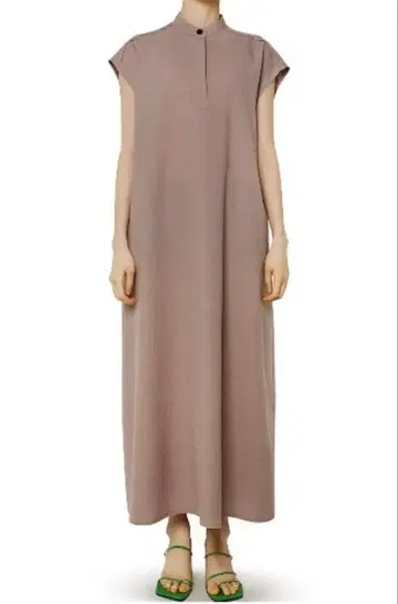 [ 지금만 가격 ] 르쉘 블루 웨이브 벨트 맥시 드레스