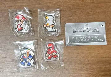 파이널 판타지 픽셀 리마스터 미니 아크릴 스탠드 컬렉션 4종