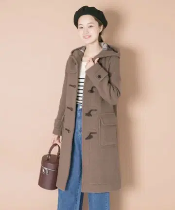 LONDON TRADITION 어반 리서치 더플 코트 그레이지