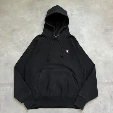 챔피온 리버스 위브 후드티 눈 있음 구제 의류 XL 블랙 17766