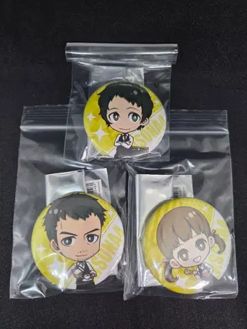 P25th 세가 콜라보 카페 캔뱃지 도지마 가 세트