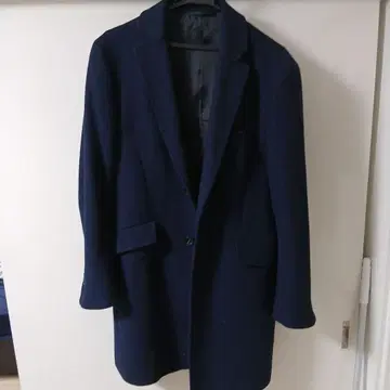 SUIT SELECT 네이비 체스터 코트