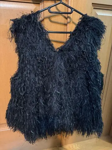 cygne A라인 플레어 상의 ginie 블랙