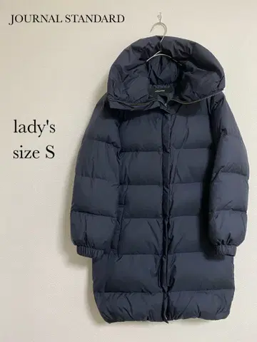 새상품급 JOURNAL STANDARD 다운 자켓 사이즈 S 네이비
