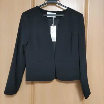 any SiS 블랙 노카라 자켓