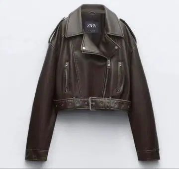 ZARA 올리브 그린 라이더 자켓 M 카키