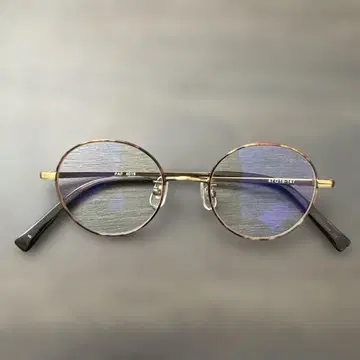 패션 안경 토터스 쉘 골드 라운드 안경 47 19-147