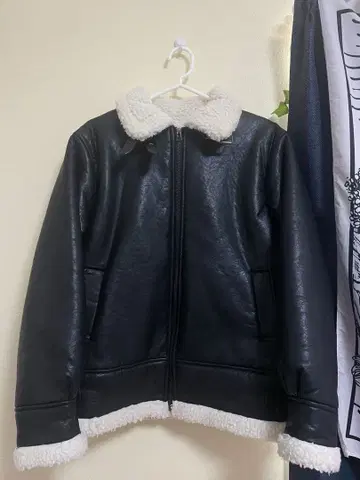 무스탕 가죽 자켓