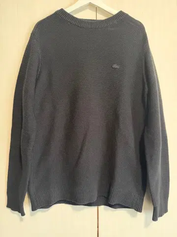 LACOSTE 블랙 니트 US L 사이즈