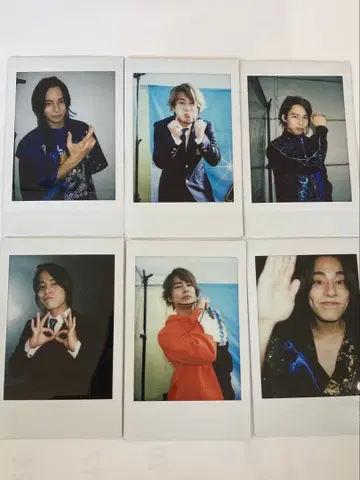 리얼피스 카쵸 솔로 폴라로이드 6장 세트