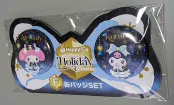 산리오 캔뱃지 마이멜로디 쿠로미