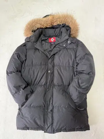 컨버스 블랙 다운 자켓 L 사이즈