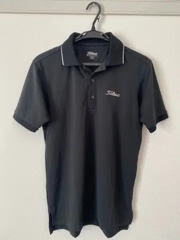 [ 미사용 새상품 ] Titleist 블랙 피케 셔츠