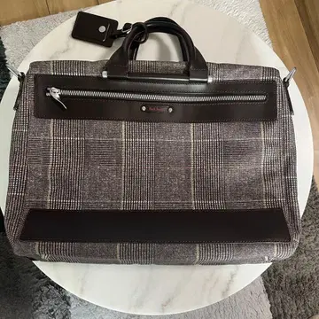 [ 레어 ] Paul Smith 소프트 컬렉션 백 글렌체크 새상품급