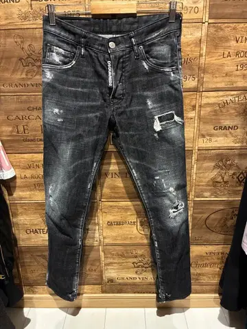 [ 가격 인하 가능 ] DSQUARED2 데미지 데님 사이즈 46 빅 택