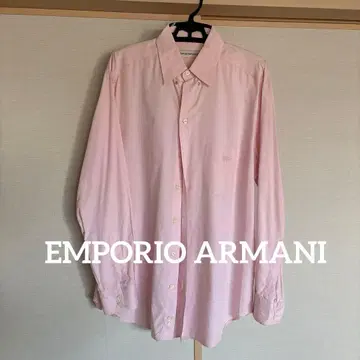 EMPORIOARMANI 핑크 와이셔츠 L LL